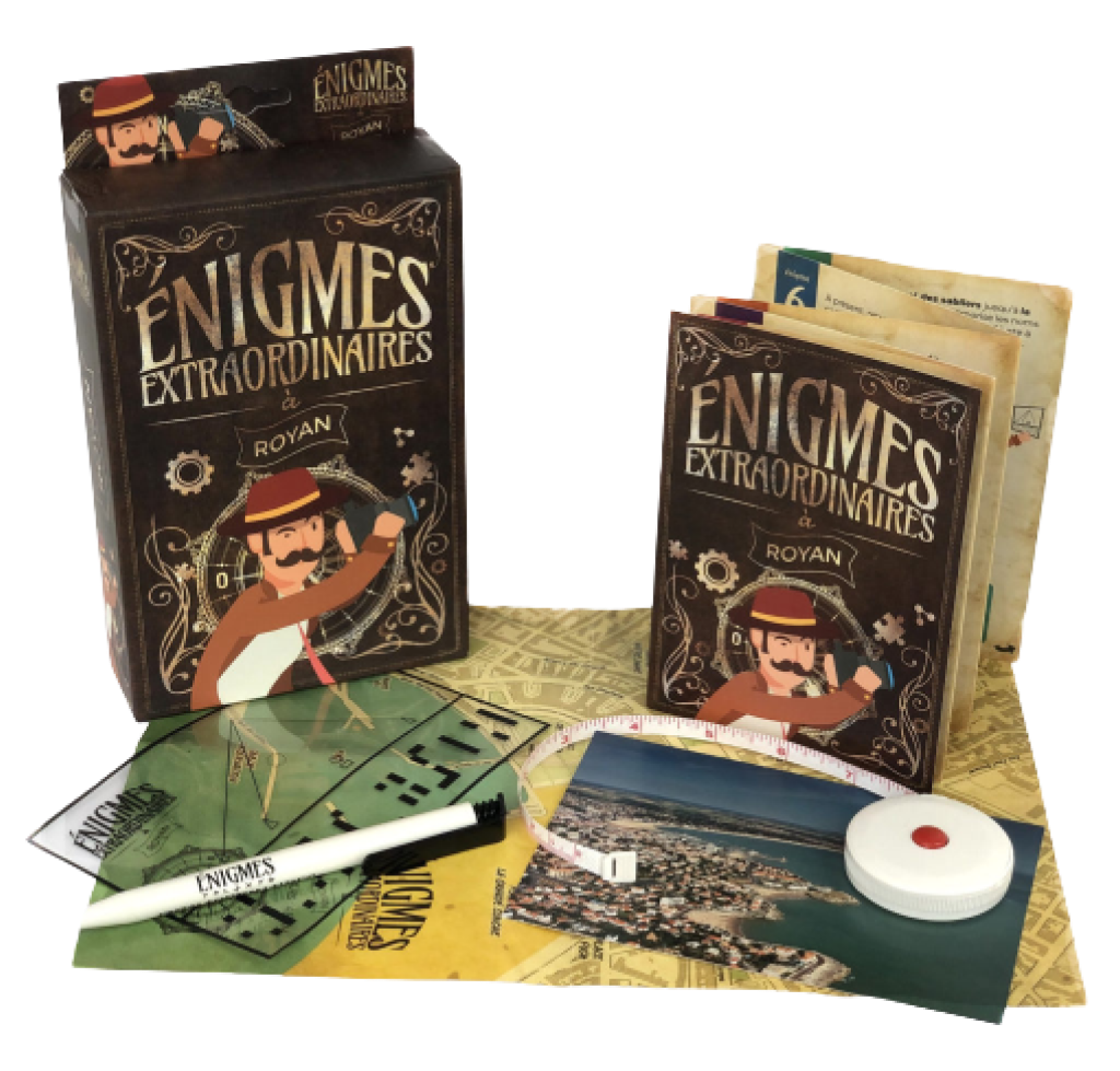 Boîte de jeux Énigmes Extraordinaires Royan